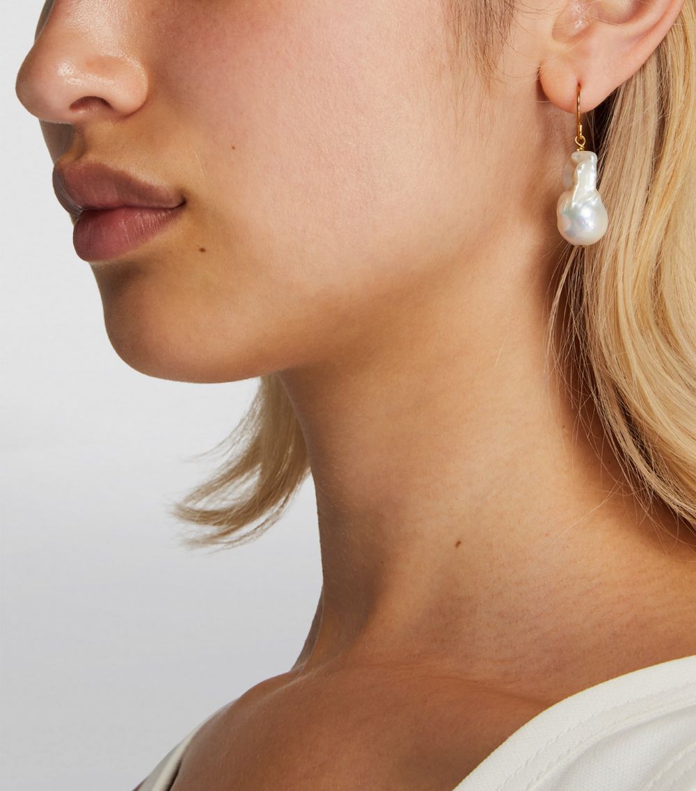 Jil Sander Jil Sander Pearl Droplet Earrings