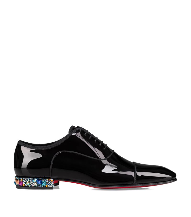 Christian Louboutin Christian Louboutin x Marvel Hero On The Rocks Calfskin Oxford Shoes