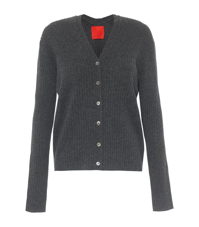 Cashmere In Love Cashmere In Love Ribbed Cropped Inez Cardigan