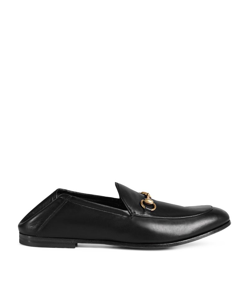 Gucci Gucci Leather Horsebit Loafers