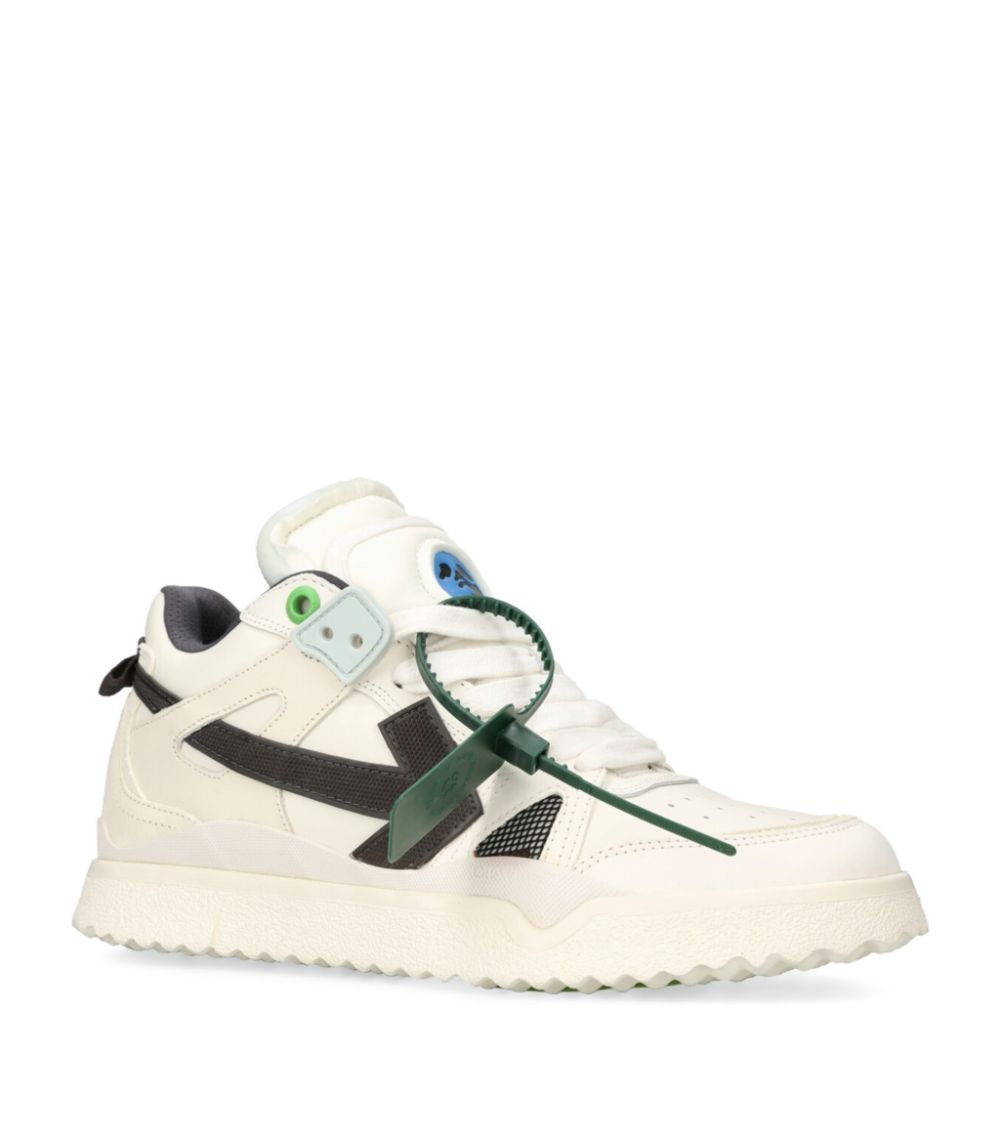 OFF-WHITE Off-White Mid-Top Sponge Sneakers