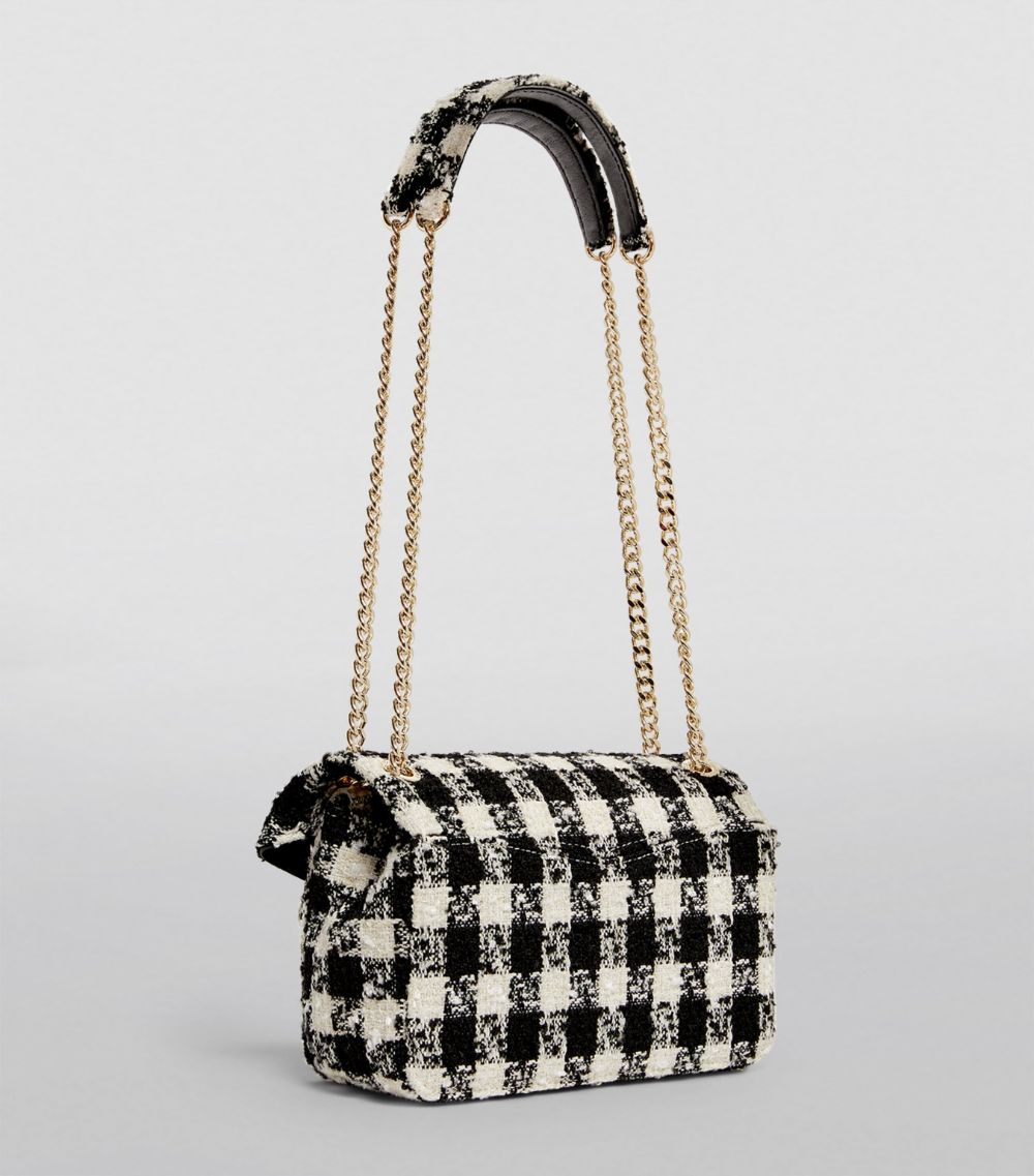  Sandro Small Tweed Shoulder Bag