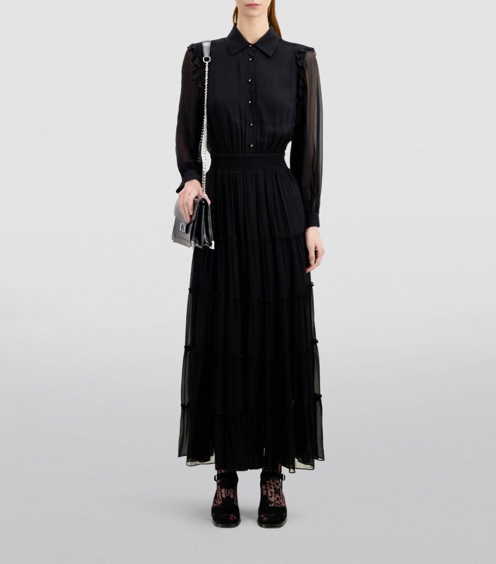 The Kooples The Kooples Ruffled Maxi Dress