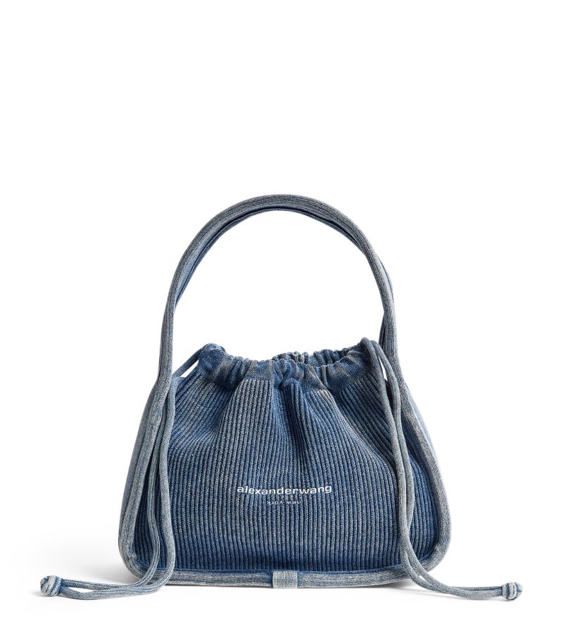 Alexander Wang Alexander Wang Small Denim Ryan Top-Handle Bag