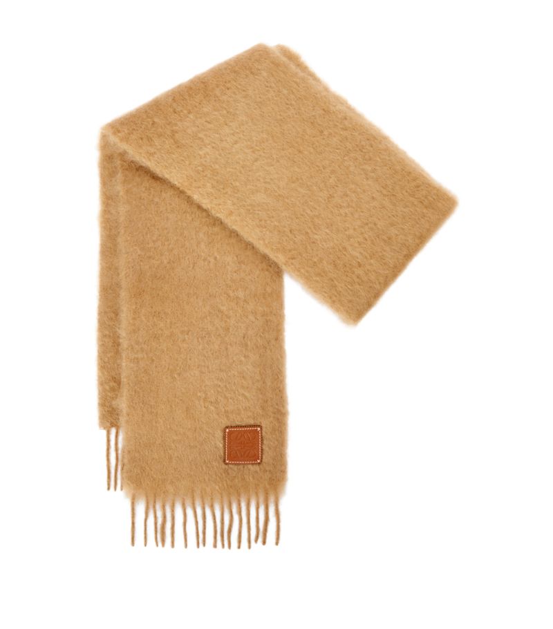 Loewe Loewe Mohair-Wool Scarf