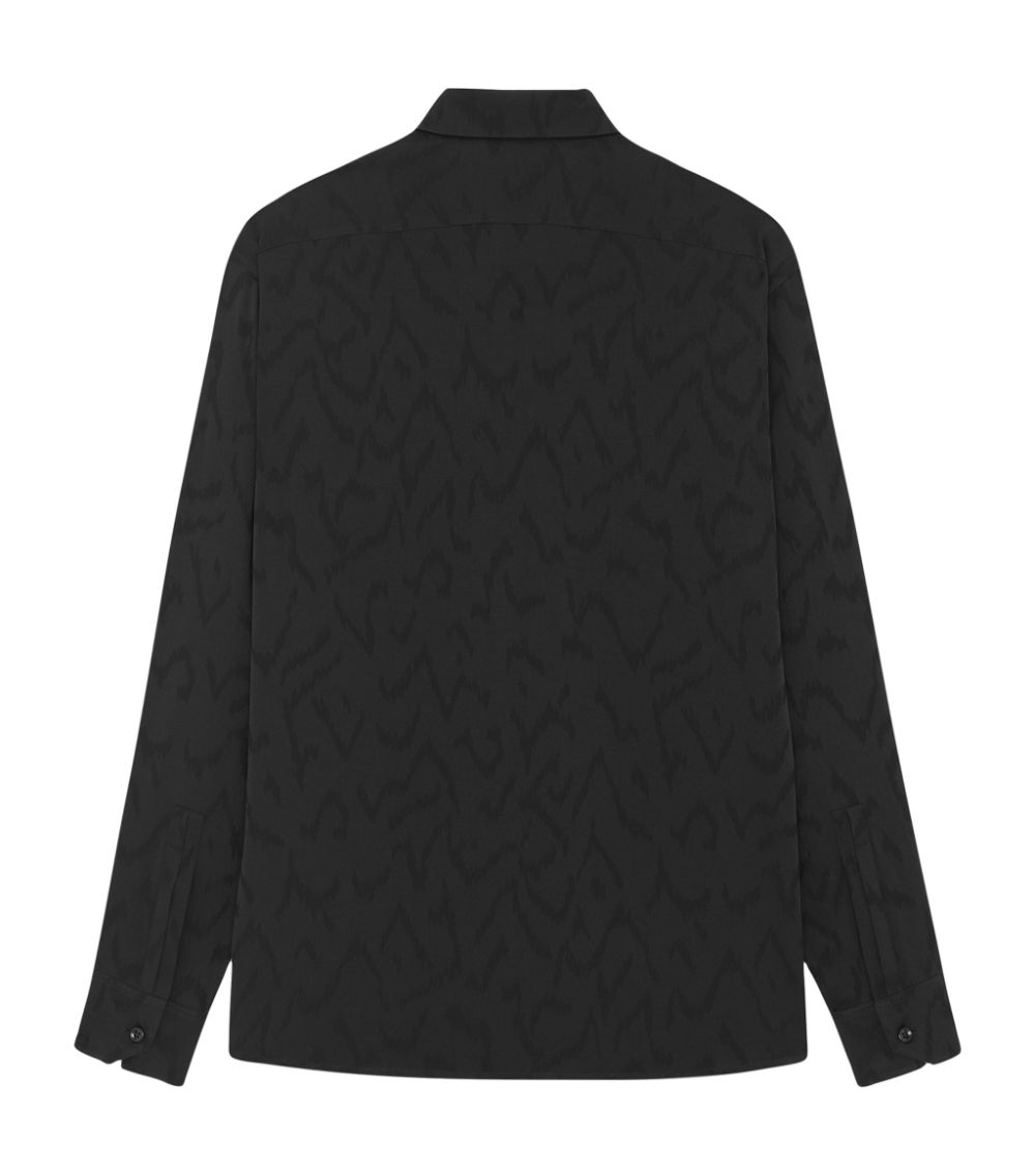 Saint Laurent Saint Laurent Silk Patterned Shirt