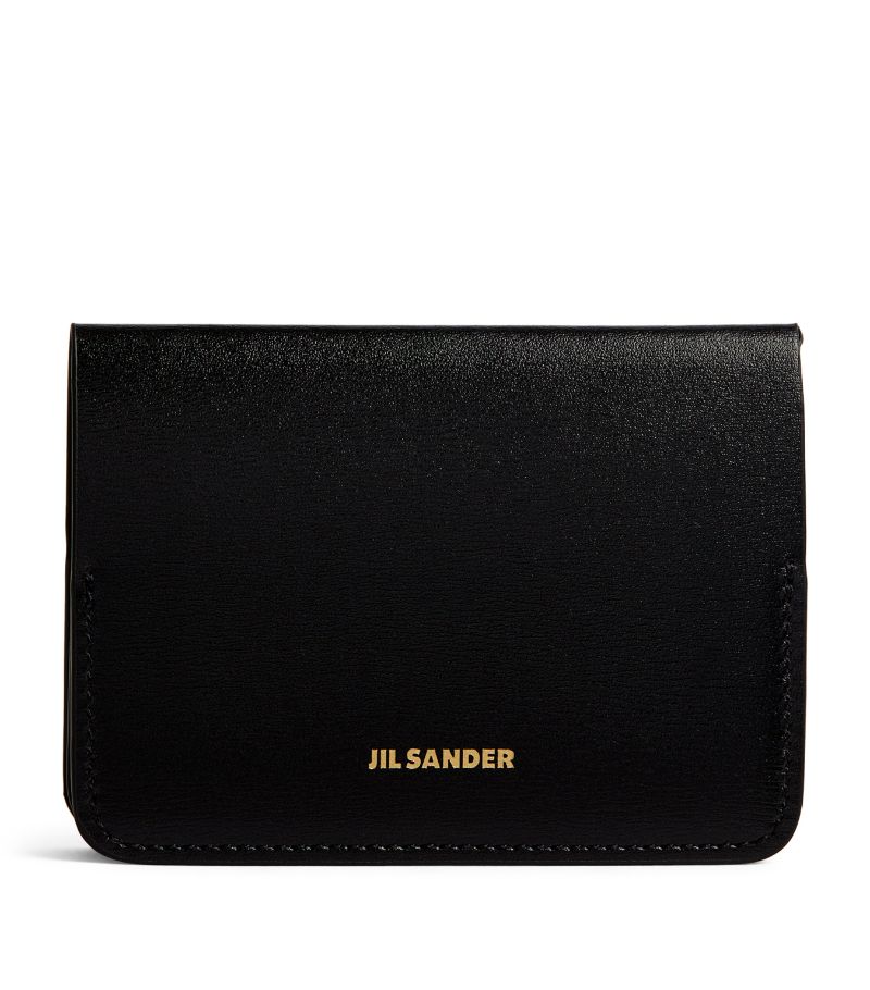 Jil Sander Jil Sander Leather Folded Card Holder