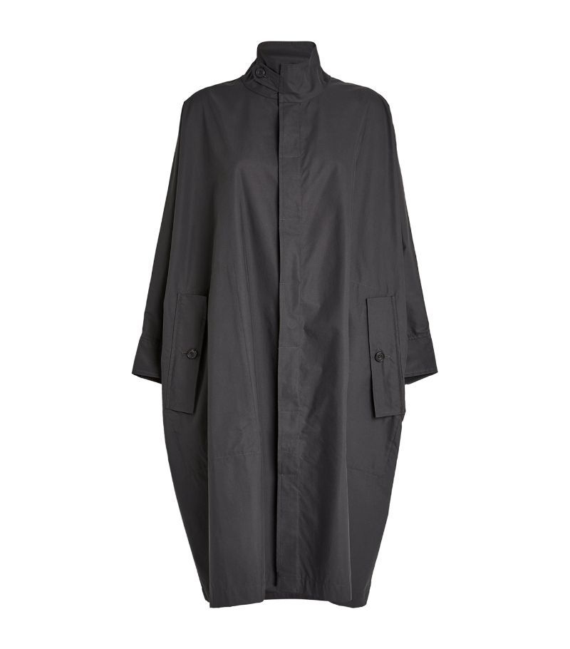 Eskandar Eskandar Wide Dropped-Shoulder Raincoat