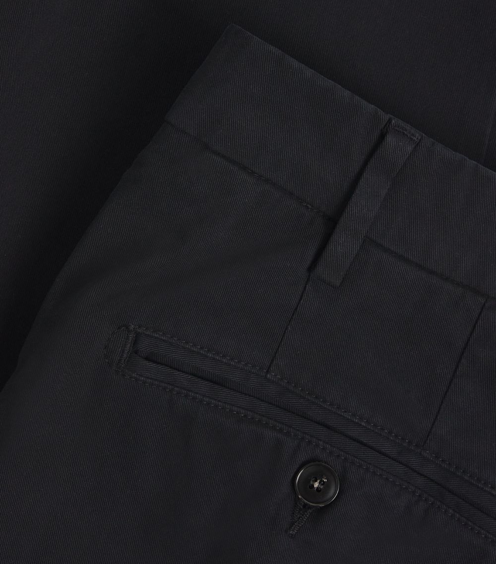 Canali Canali Cotton Twill Trousers