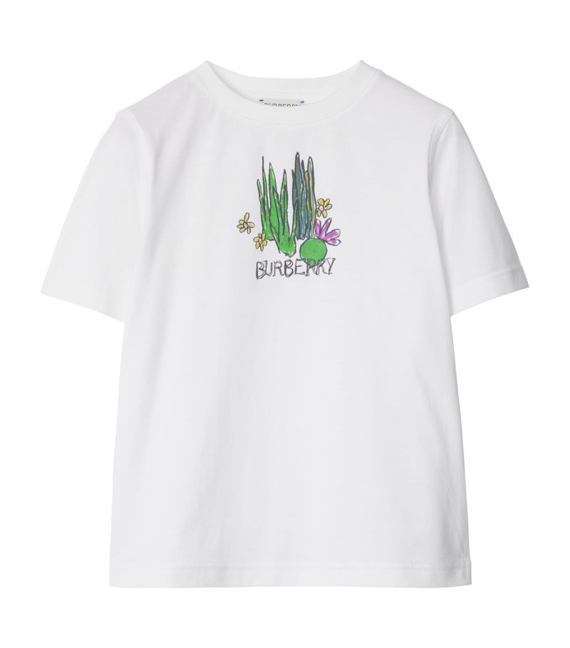 Burberry Burberry Kids Pond Print T-Shirt (3-14 Years)