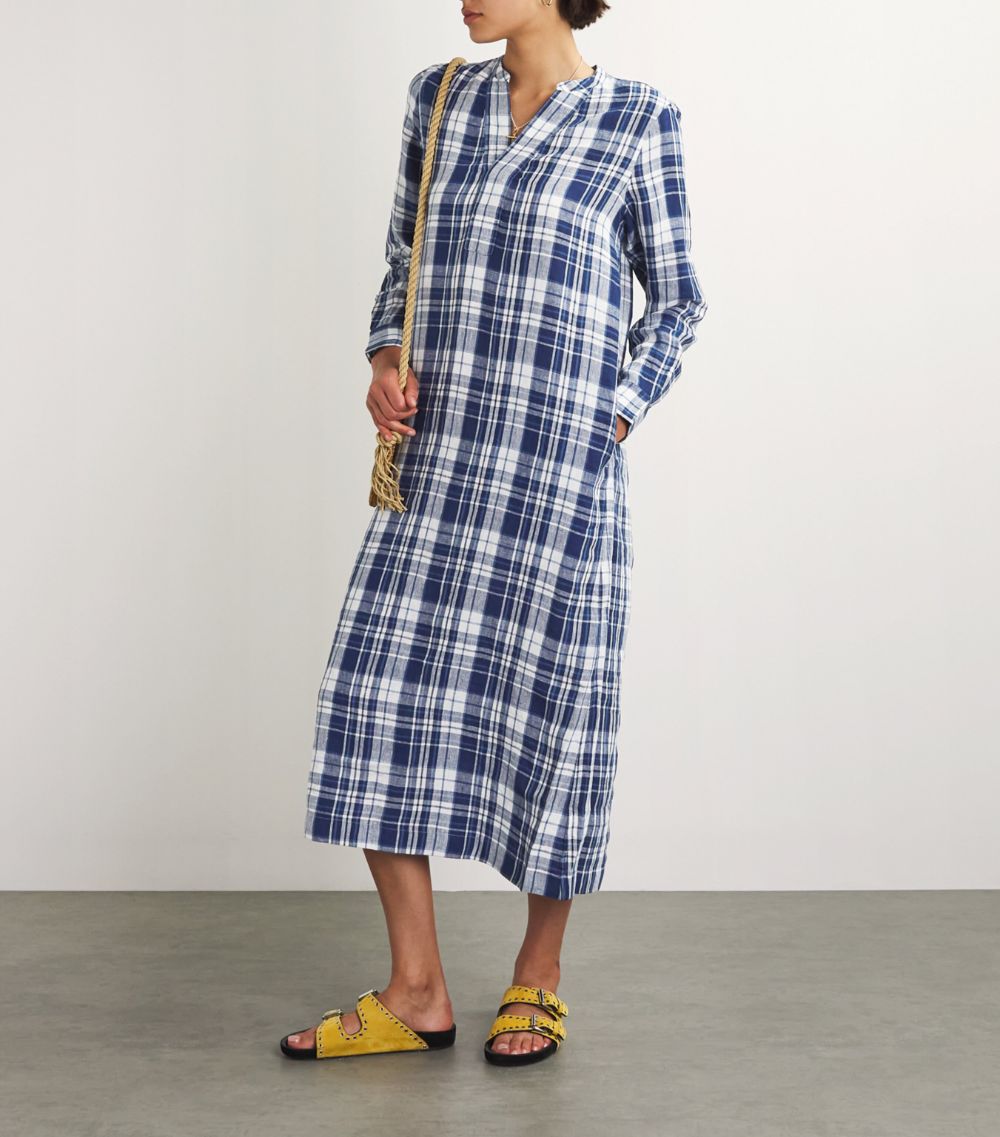 Polo Ralph Lauren Polo Ralph Lauren Linen Check Shirt Dress