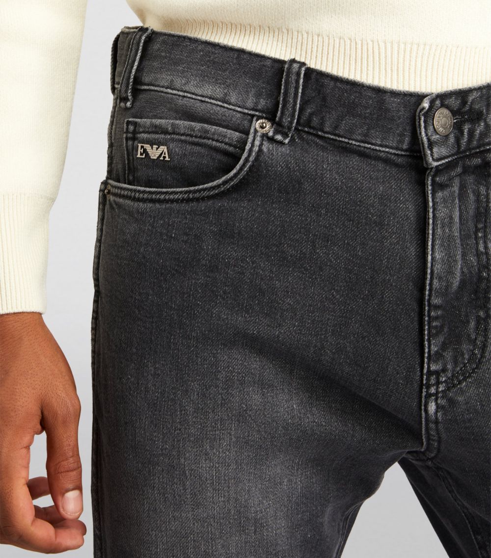 Emporio Armani Emporio Armani Mid-Rise Slim Jeans