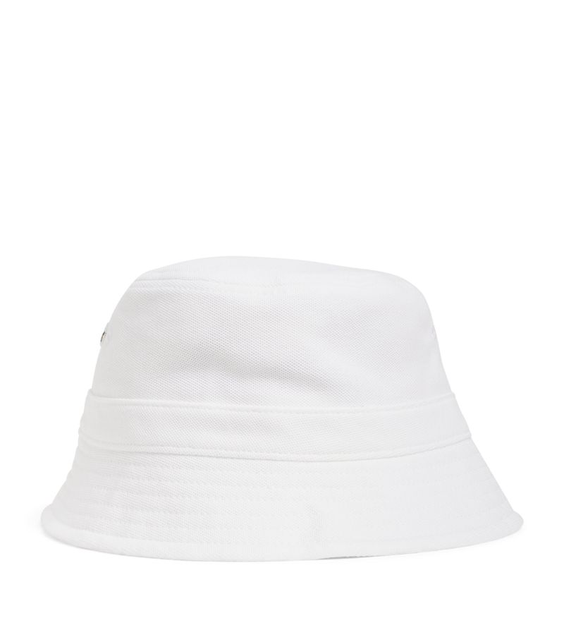 Lacoste Lacoste Cotton Logo Bucket Hat