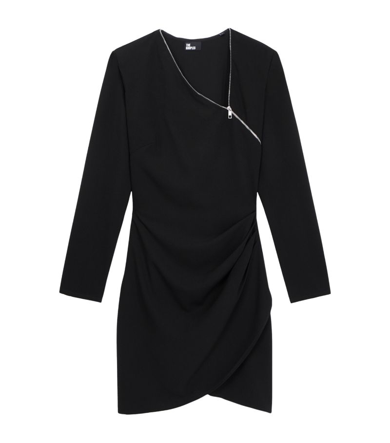 The Kooples The Kooples Draped-Detail Mini Dress