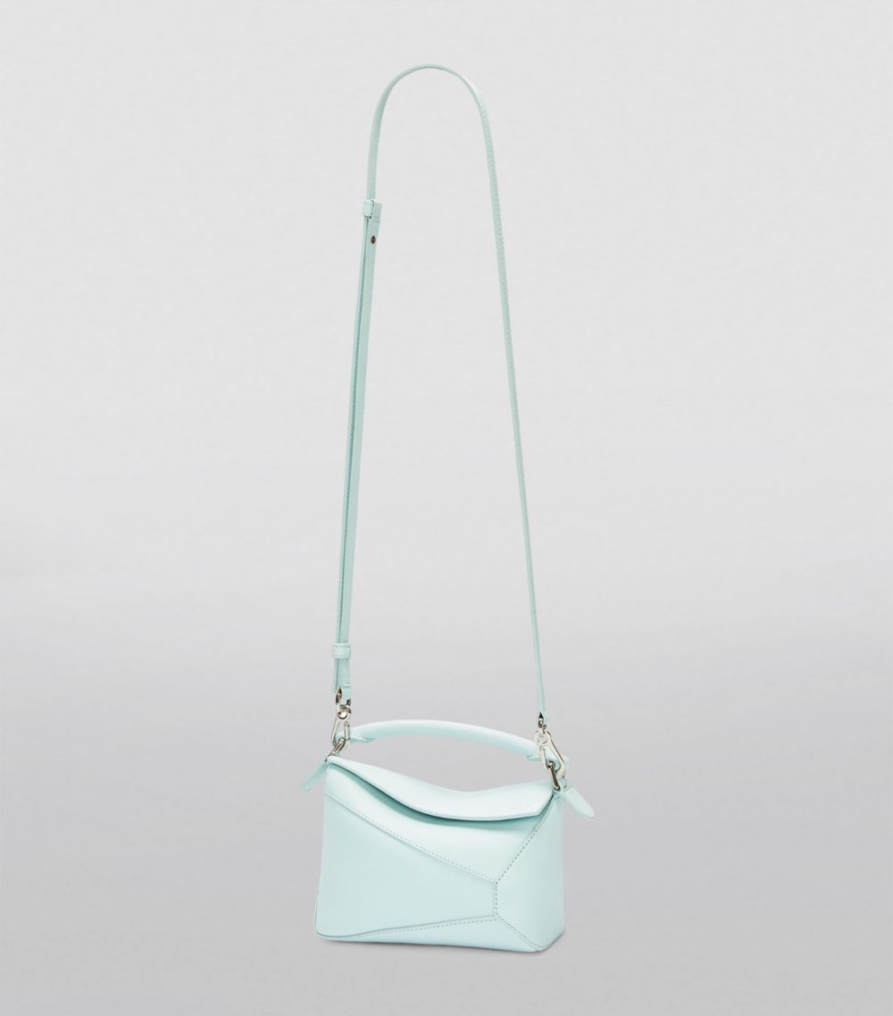 Loewe Loewe Mini Leather Puzzle Edge Top-Handle Bag