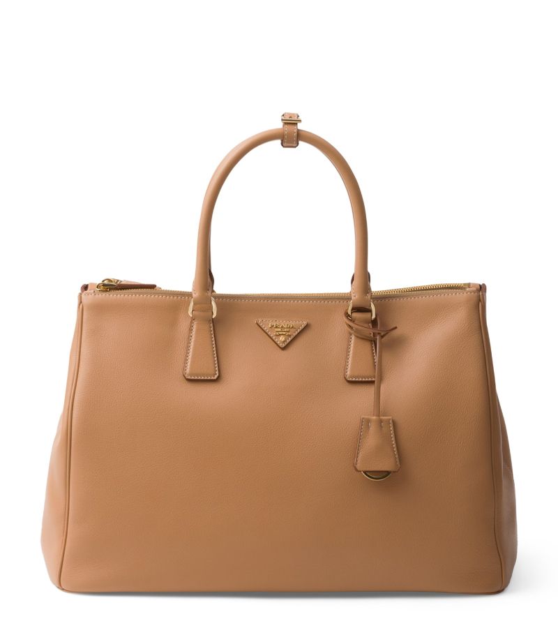 Prada Prada Extra Large Leather Galleria Top-Handle Bag