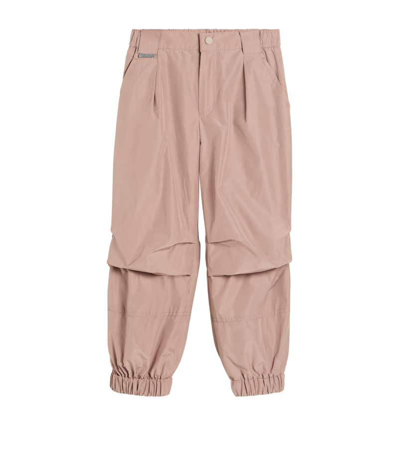 Brunello Cucinelli Kids Brunello Cucinelli Kids Taffeta Water-Resistant Active Trousers