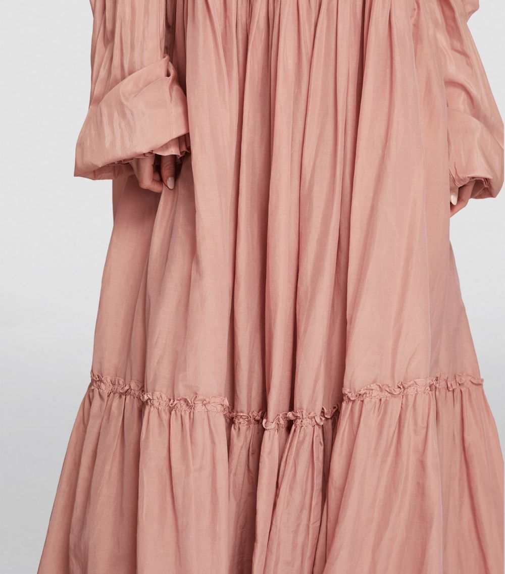 Torlowei Torlowei Silk-Cotton Adaeze Maxi Dress