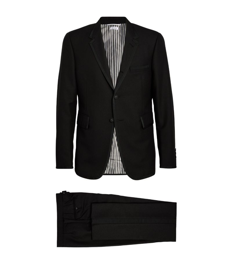 Thom Browne Thom Browne Wool 2-Piece Tuxedo And Bow Tie