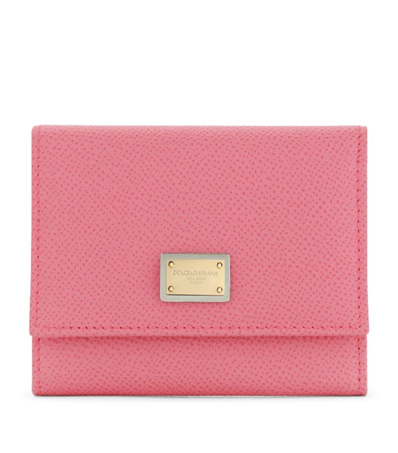 Dolce & Gabbana Dolce & Gabbana Leather Dauphine Flap Wallet