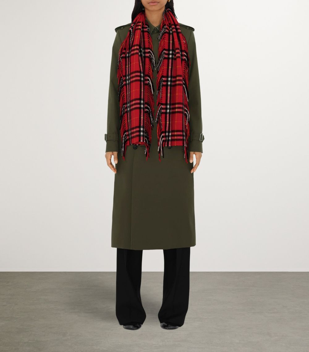 Burberry Burberry Cashmere Check Happy Scarf