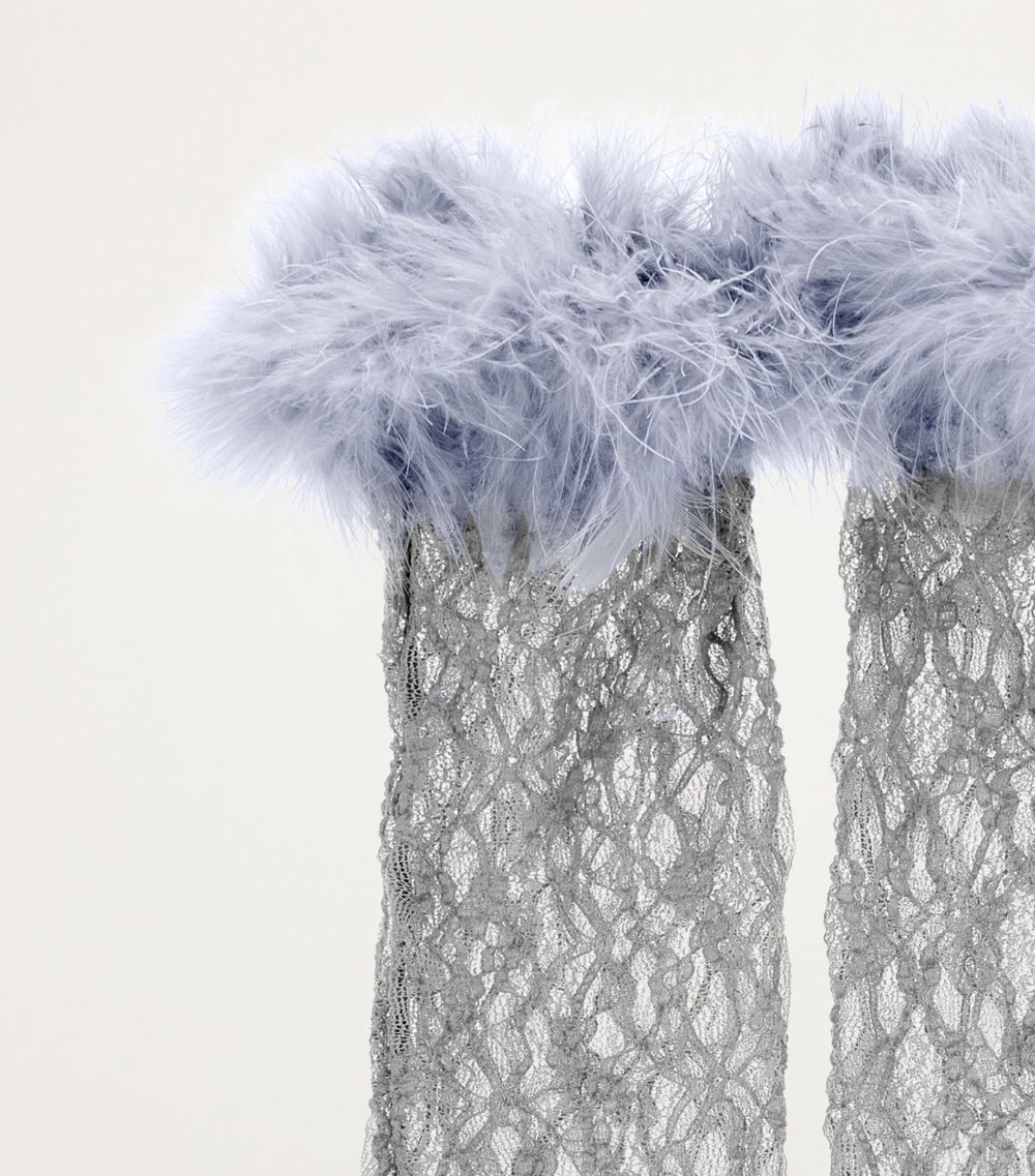 Monnalisa Monnalisa Feathered Lace Socks (13-15 Years)