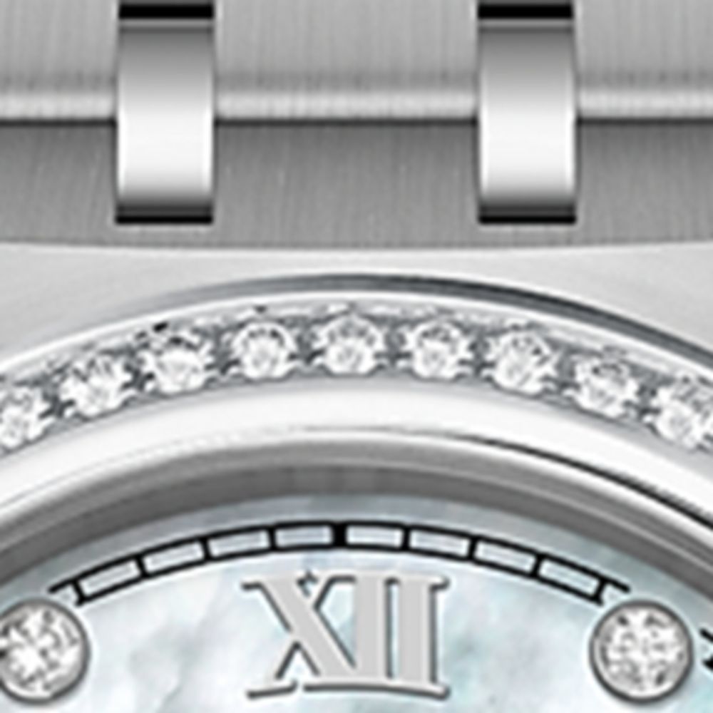 Tudor Tudor Day Date Stainless Steel And Diamond Watch 28Mm