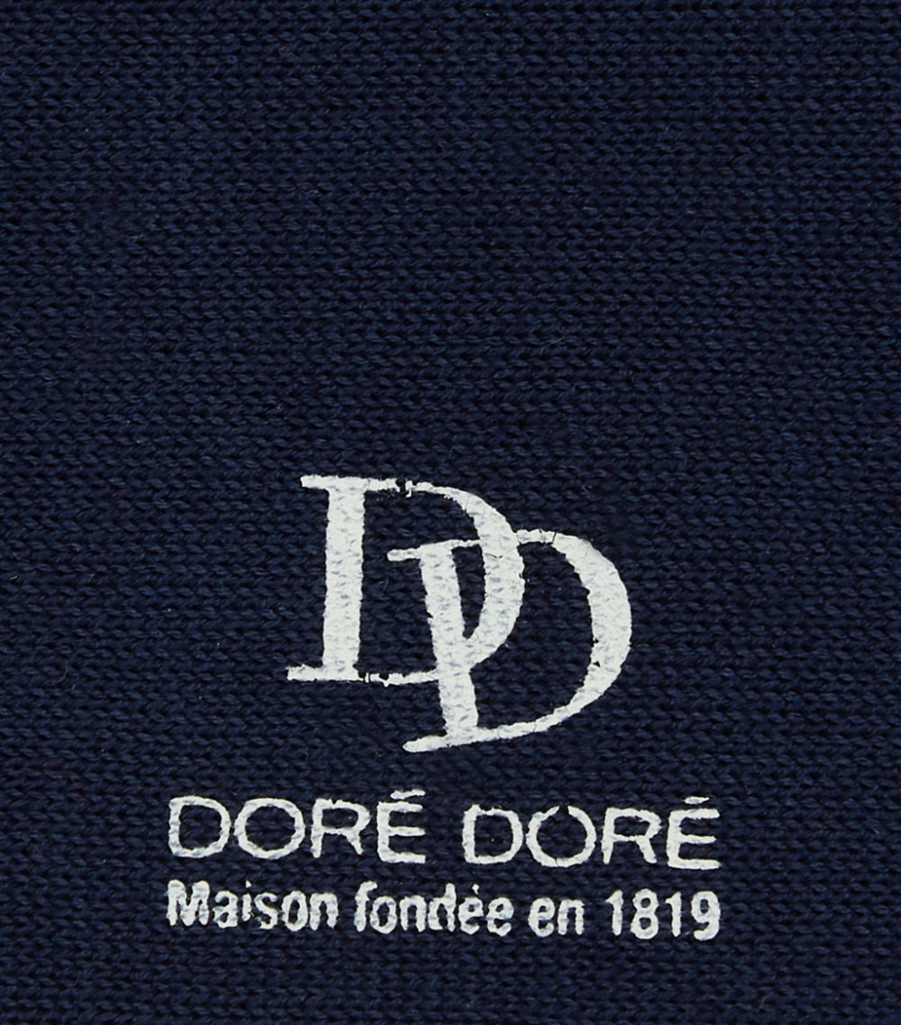 Doré Doré Doré Doré Ribbed Cotton Socks