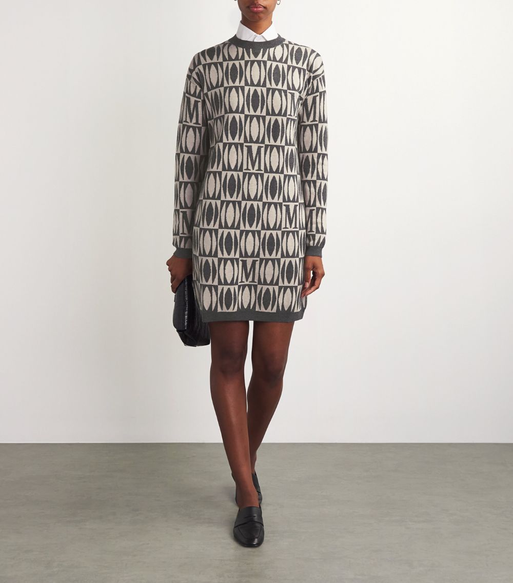 Max Mara Max Mara Wool-Cashmere Mini Dress