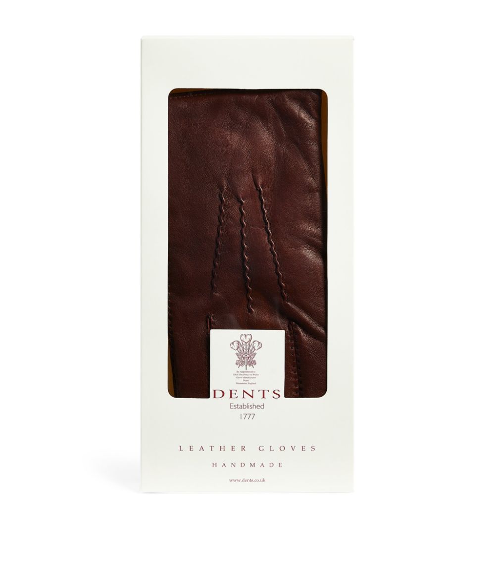 Dents DENTS Cashmere-Lined Leather Gloves