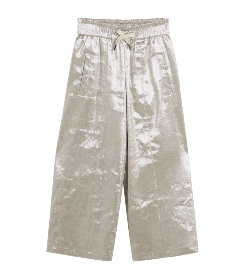 Brunello Cucinelli Kids Brunello Cucinelli Kids Linen-Blend Trousers (4-12+ Years)