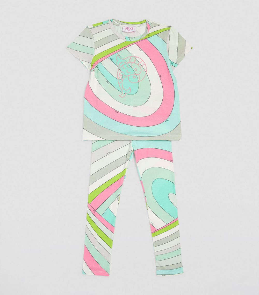 Pucci Junior PUCCI Junior Abstract Print Leggings (4-14 Years)