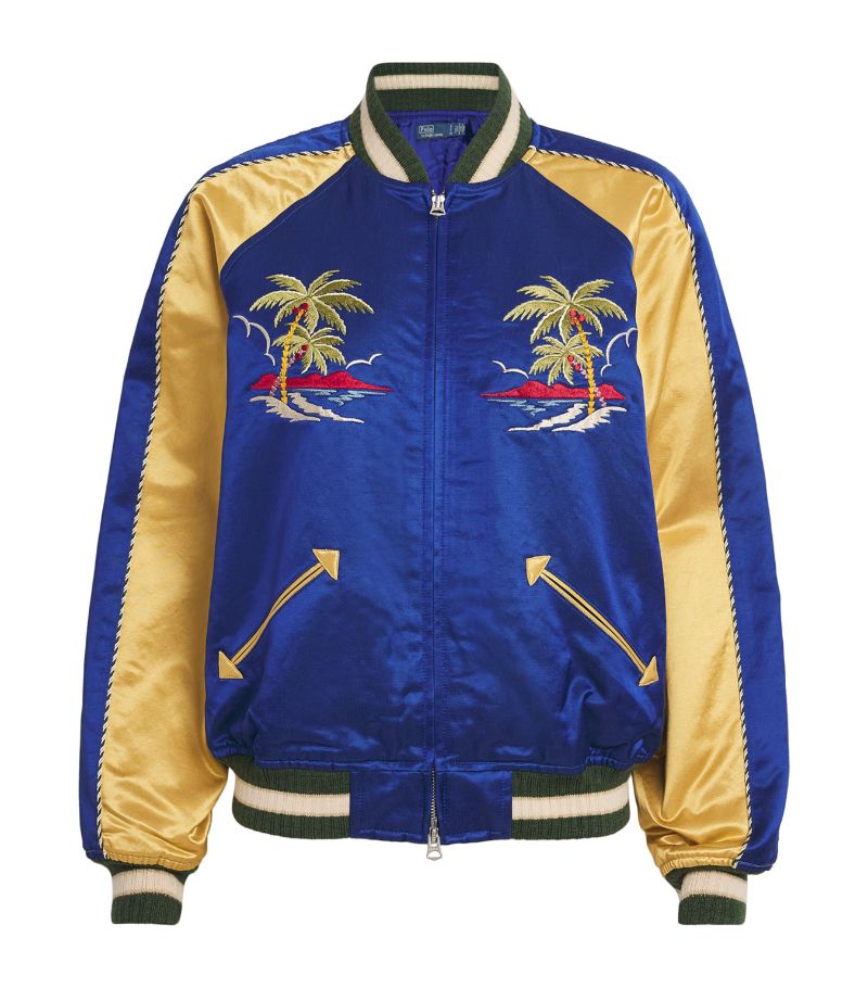 Polo Ralph Lauren Polo Ralph Lauren Embroidered Bomber Jacket