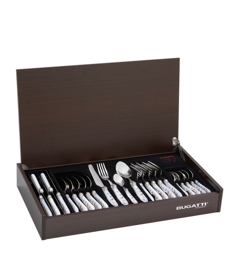 Bugatti Bugatti Butterfly Stainless Steel 24-Piece Cutlery Set