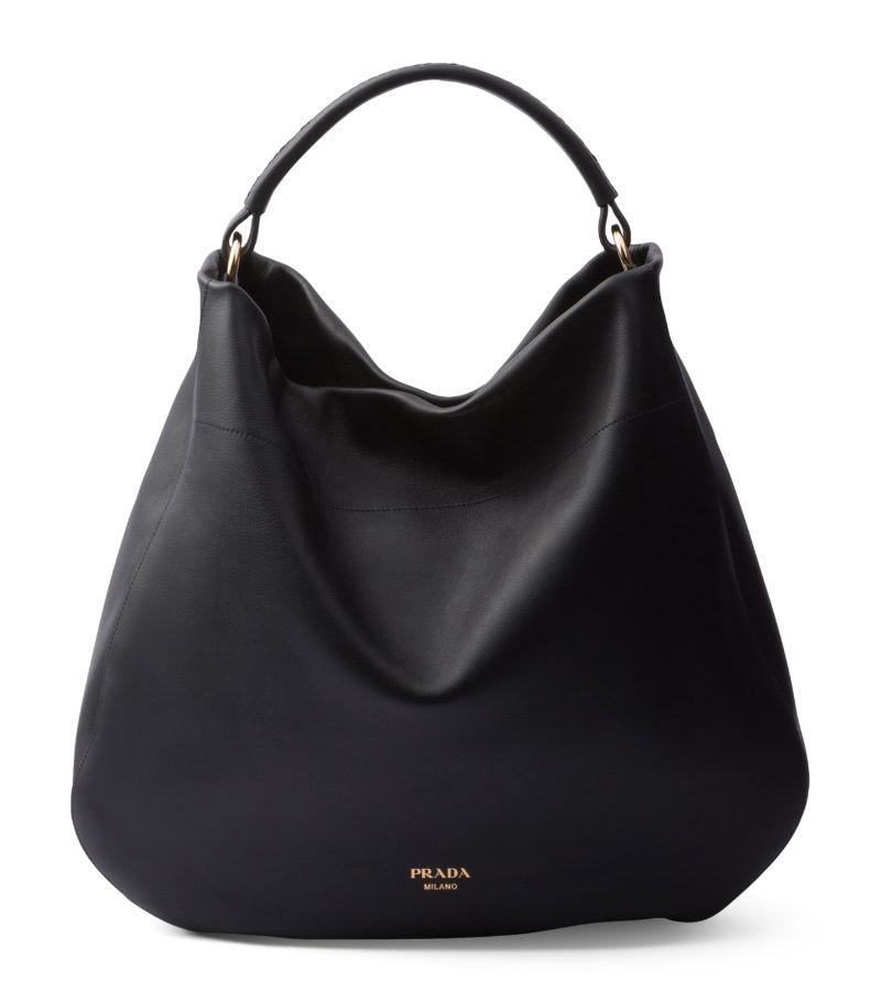 Prada Prada Large Leather Shoulder Bag