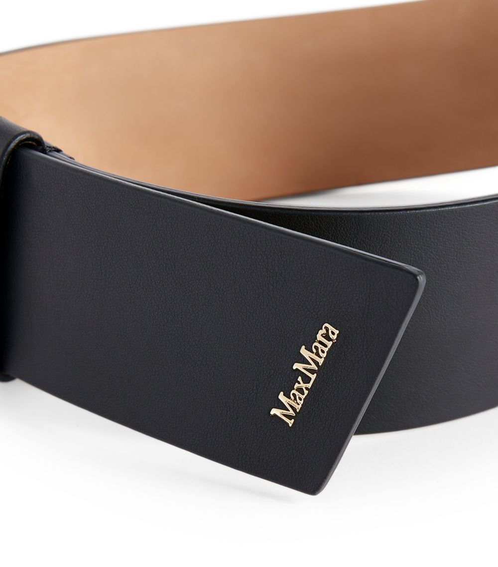 Max Mara Max Mara Leather Waist Belt