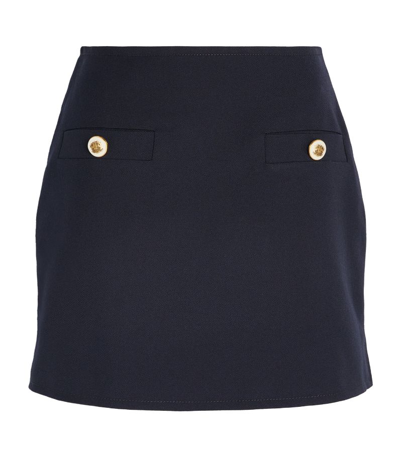  Sandro Button-Detail Mini Skirt