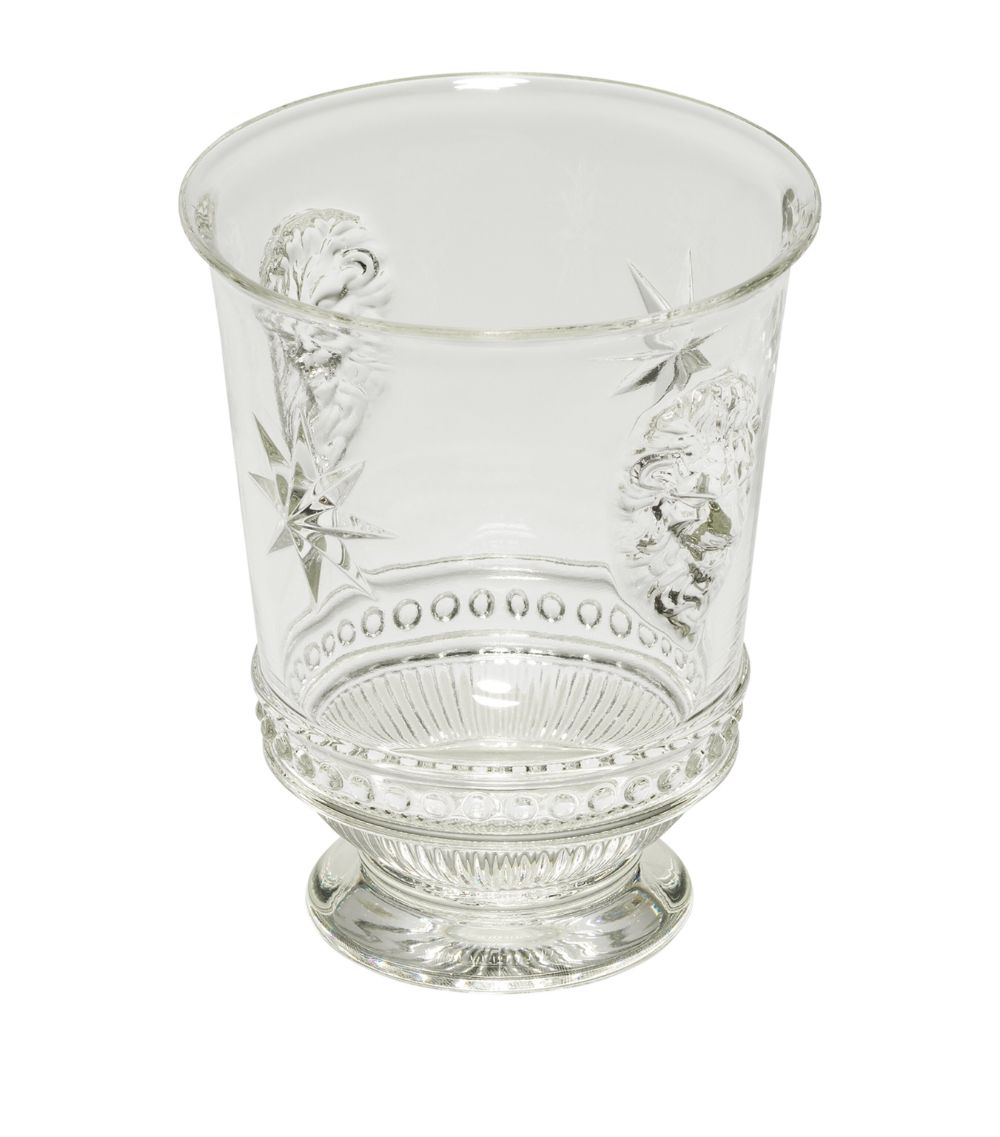 Gucci Gucci Crystal Lion Head Glass (Set Of 2)