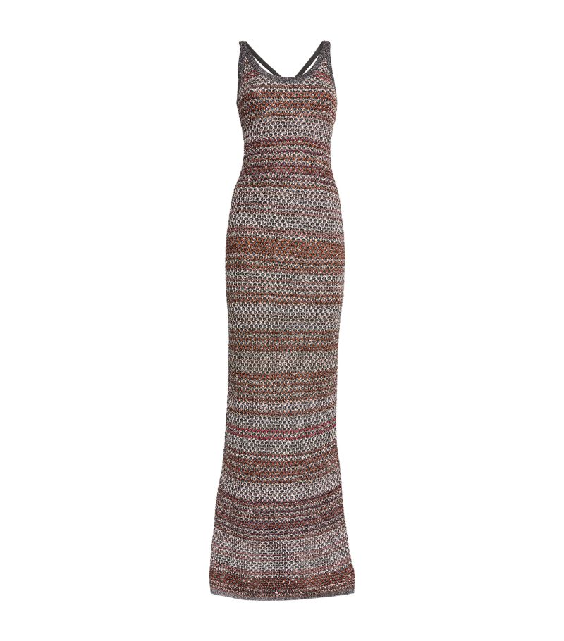 Missoni Missoni Crochet-Knit Maxi Dress