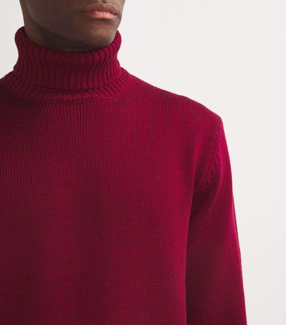 Slowear Slowear Virgin Wool Turtleneck Sweater