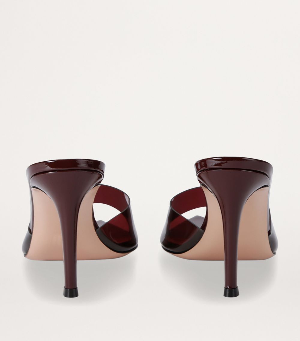 Gianvito Rossi Gianvito Rossi Plexi Elle Mules 85