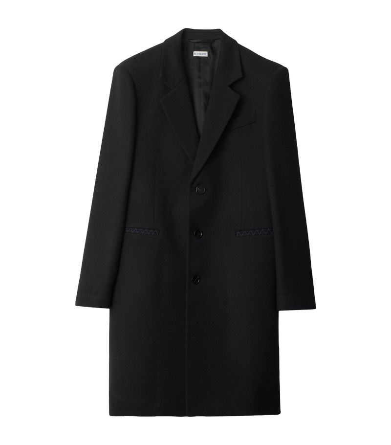 Burberry Burberry Wool Tailored Coat