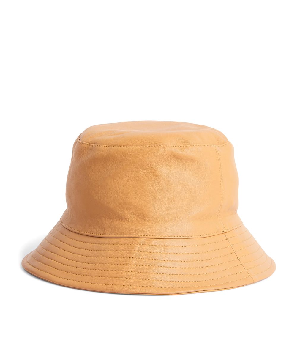 Yves Salomon Yves Salomon Lambskin Bucket Hat