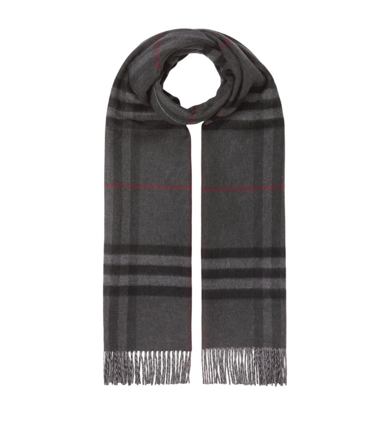 Burberry Burberry Reversible Check Cashmere Scarf