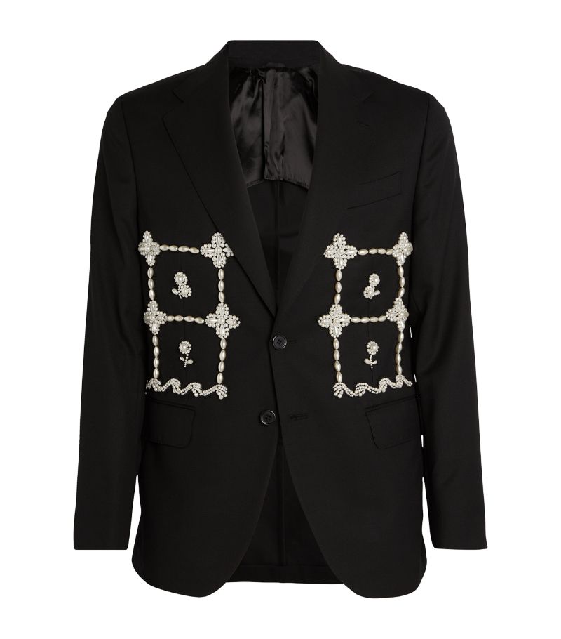 Simone Rocha Simone Rocha Cake-Embellished Blazer