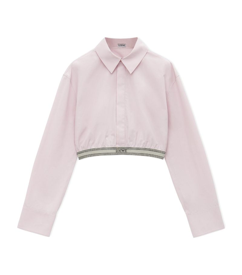 Loewe Loewe Cropped Logo Shirt