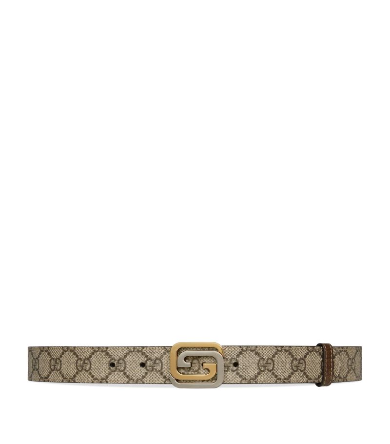 Gucci Gucci Leather Reversible Belt