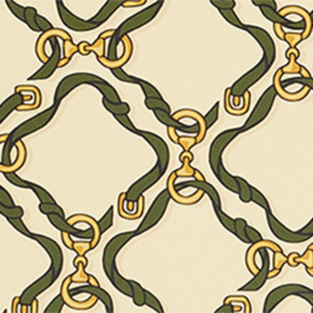 Gucci Gucci Horsebit Rhombus Ribbon Print Wallpaper