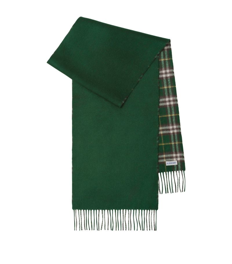 Burberry Burberry Cashmere Reversible Check Scarf