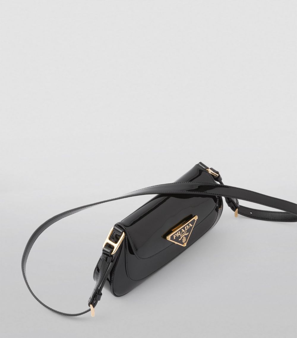 Prada Prada Patent Leather Shoulder Bag